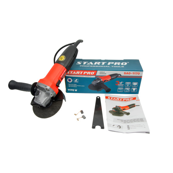 Шлифмашинка угловая Start Pro SAG-1170