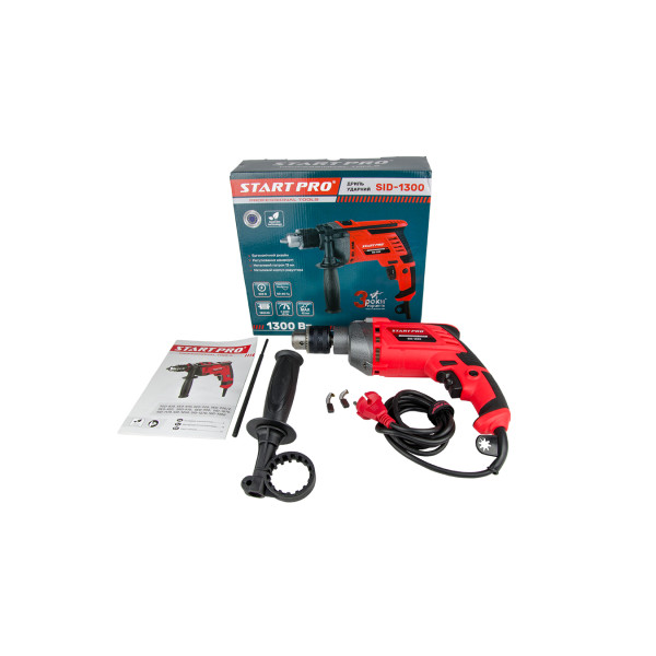 Дрель ударная Start Pro SID-1300