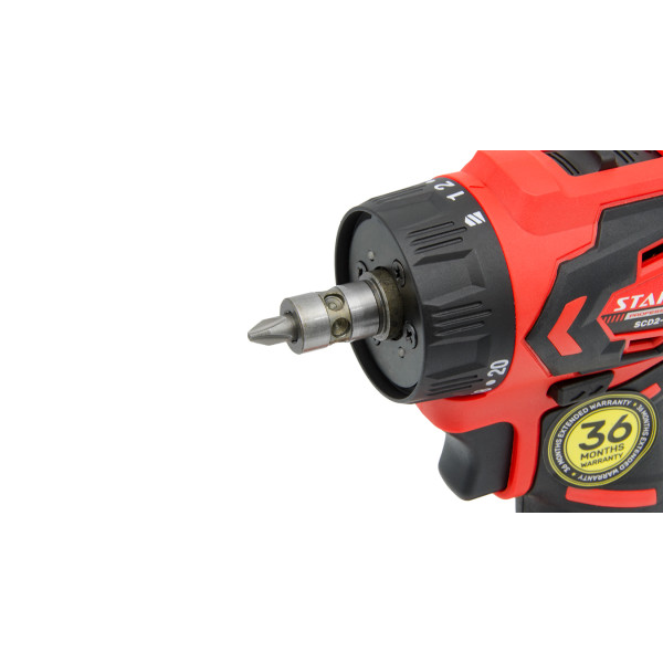 Шуруповерт аккумуляторный START PRO SCD2-12/2BD BRUSHLESS
