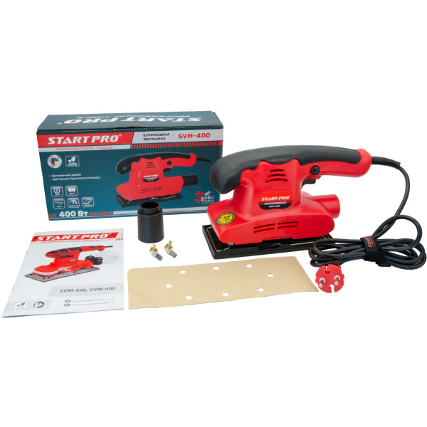 Шлифмашина вибрационная Start Pro SVM-400
