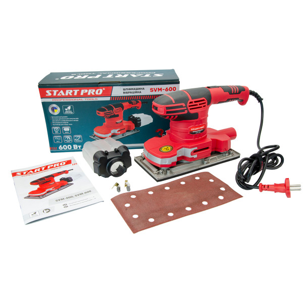 Шлифмашина вибрационная Start Pro SVM-600