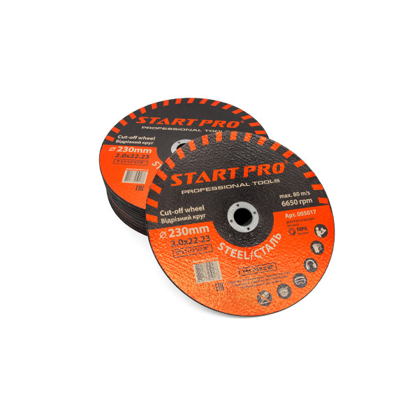 Круг отрезной START PRO_230x2.0x22.23, уп.25 шт.