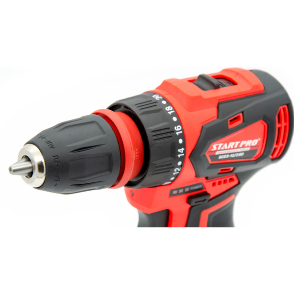 Шуруповерт аккумуляторный START PRO SCD3-12/2BD BRUSHLESS