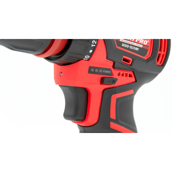Шуруповерт аккумуляторный START PRO SCD3-12/2BD BRUSHLESS