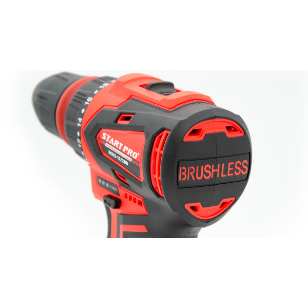 Шуруповерт аккумуляторный START PRO SCD3-12/2BD BRUSHLESS