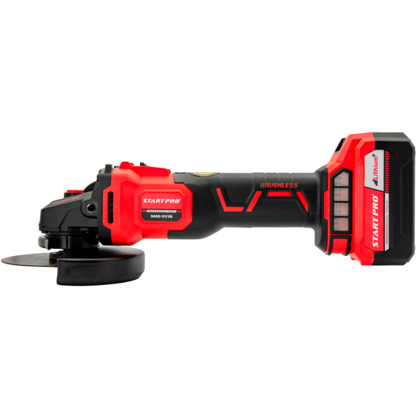 Шлифмашина угловая аккумуляторная Start Pro SAG2-21/2B BRUSHLESS без АКБ та ЗУ