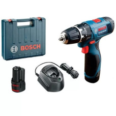 Шурупокрут акумуляторный ударний Bosch GSB 120-LI (12 В, 2х1.5 А*год, 28 Н*м) (06019F3006)