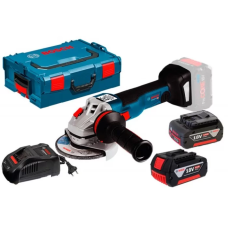 Кутова шліфмашина акумуляторна Bosch GWS 18V-10 C Professional (18 В, 5 А*год) (06019G310D)
