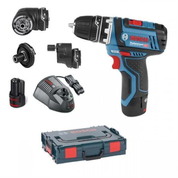 Акумуляторний шурупокрут Bosch GSR 12V-15 FC (12 В, 2х2 А*год, 30 Н*м) (06019F6000)