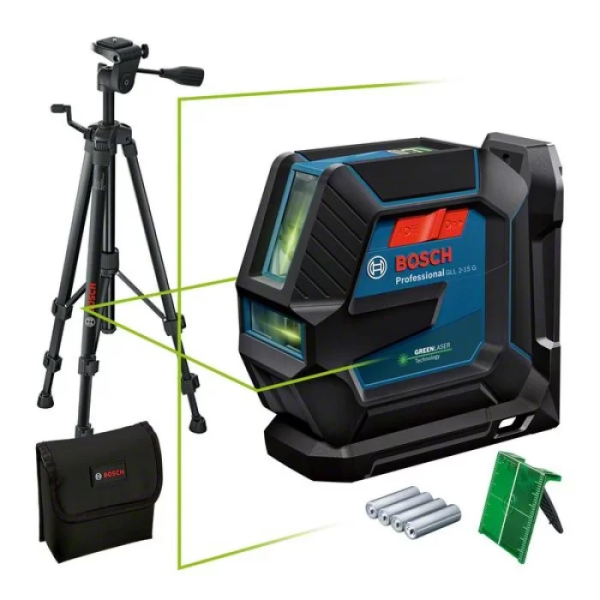 Лазерний нівелір Bosch GLL 2-15 G + BT 150 + LB 10 (0601063W01)