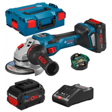 Акумуляторна кутова шліфмашина Bosch GWS 18V-15 SC (2х18 В, 8 А*год) (06019H6101)