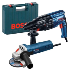 Перфоратор Bosch GBH 240 + кутова шліфмашина Bosch GWS 750-115 (0611272103)