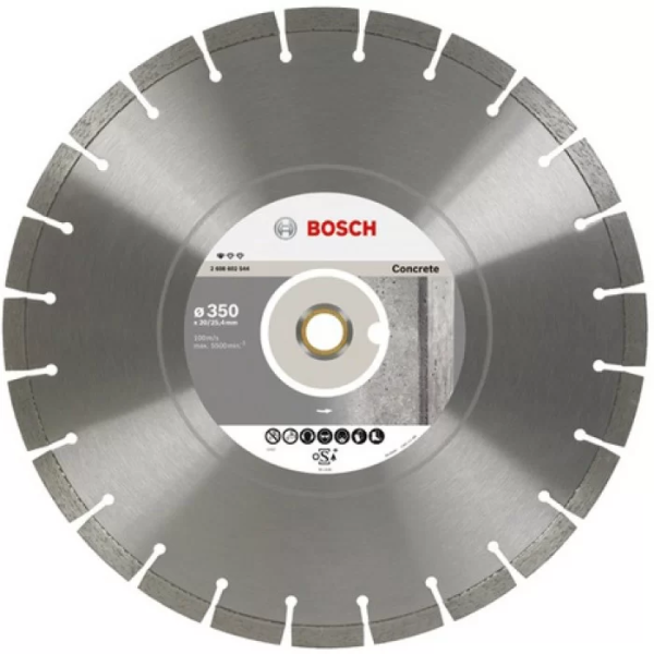 Bosch Круг алмазний відрізний PF Concrete 450х25,4 бетон