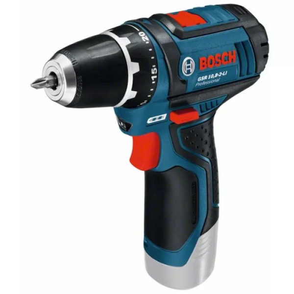 Шуруповерт акумуляторний Bosch GSR 10.8-2-LI Professional (10.8 В, без АКБ) (0601868101)