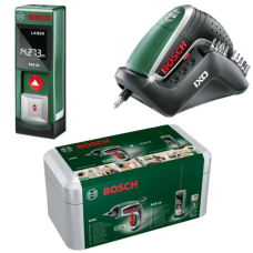 Набір шуруповерт акумуляторний Bosch IXO V + далекомір Bosch PLR 15 (0603672003)