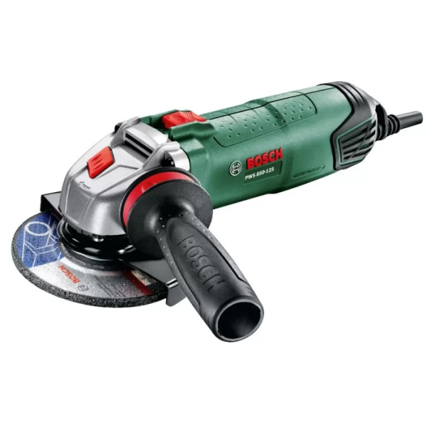 Кутова шліфмашина Bosch  PWS 850-125 + кейс (850 Вт) (06033A2720)