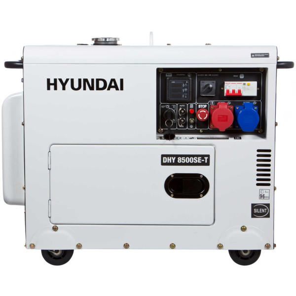 Генератор дизельний Hyundai DHY 8500SE-T