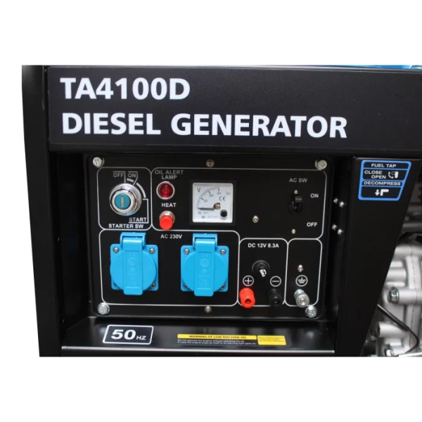 Генератор дизельний TAGRED TA4100D 4.1 кВт